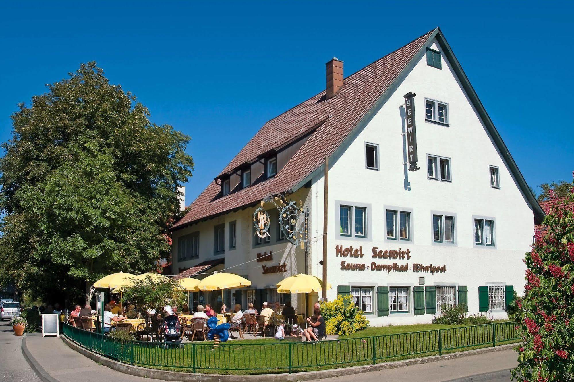 Hotel Seewirt Nonnenhorn Bagian luar foto